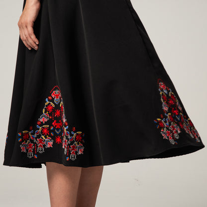 Dress with Samokov embroidery