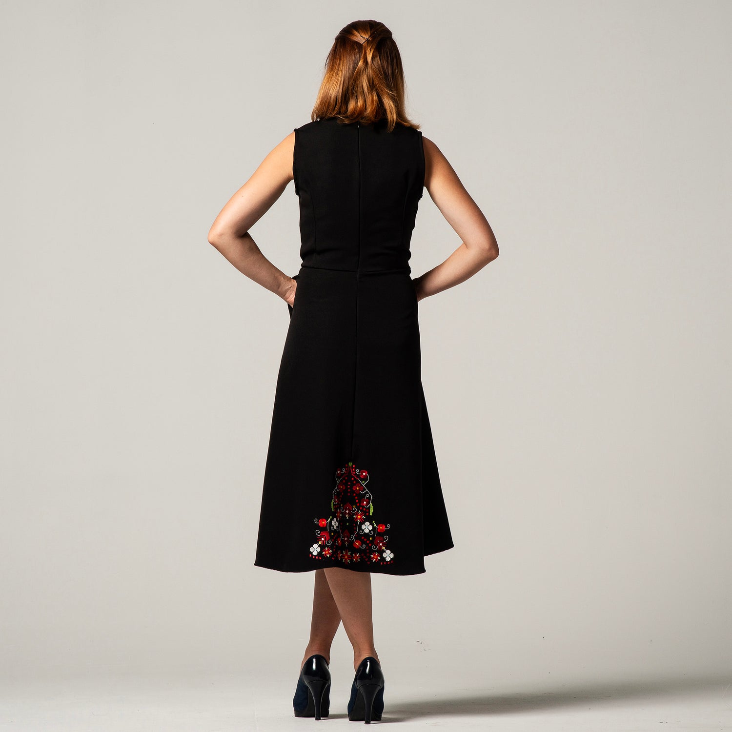 Dress with Samokov embroidery