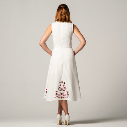 Dress with Samokov embroidery