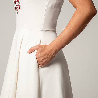 Dress with Samokov embroidery