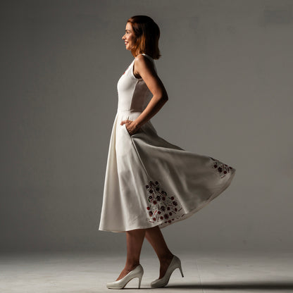 Dress with Samokov embroidery
