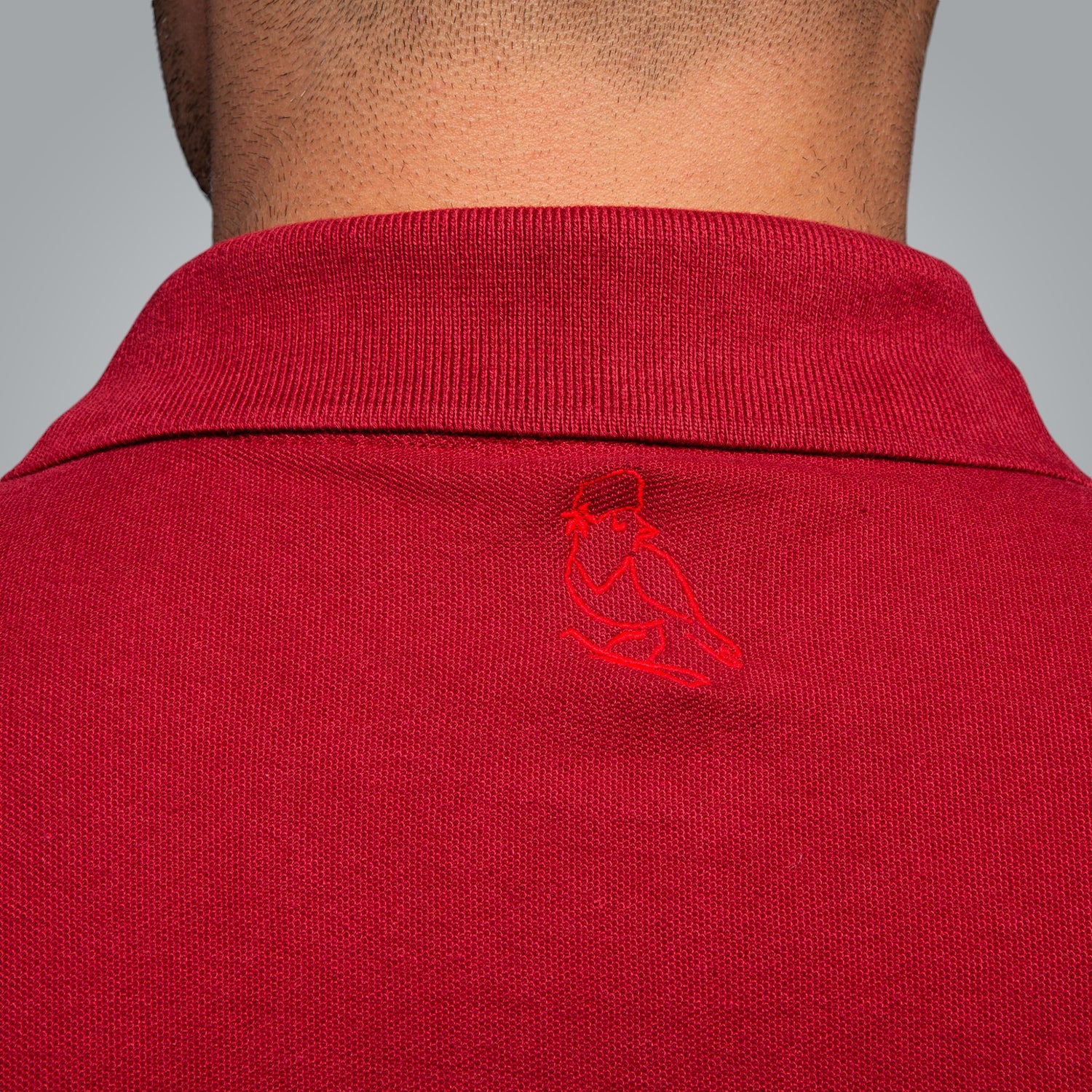 T-shirt with collar &quot;Gizdav&quot;