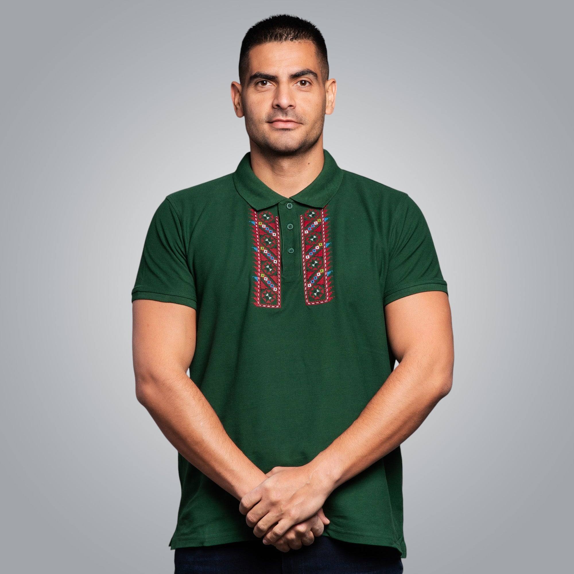 T-shirt with collar &quot;Northern&quot;