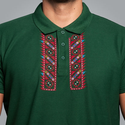 T-shirt with collar &quot;Northern&quot;