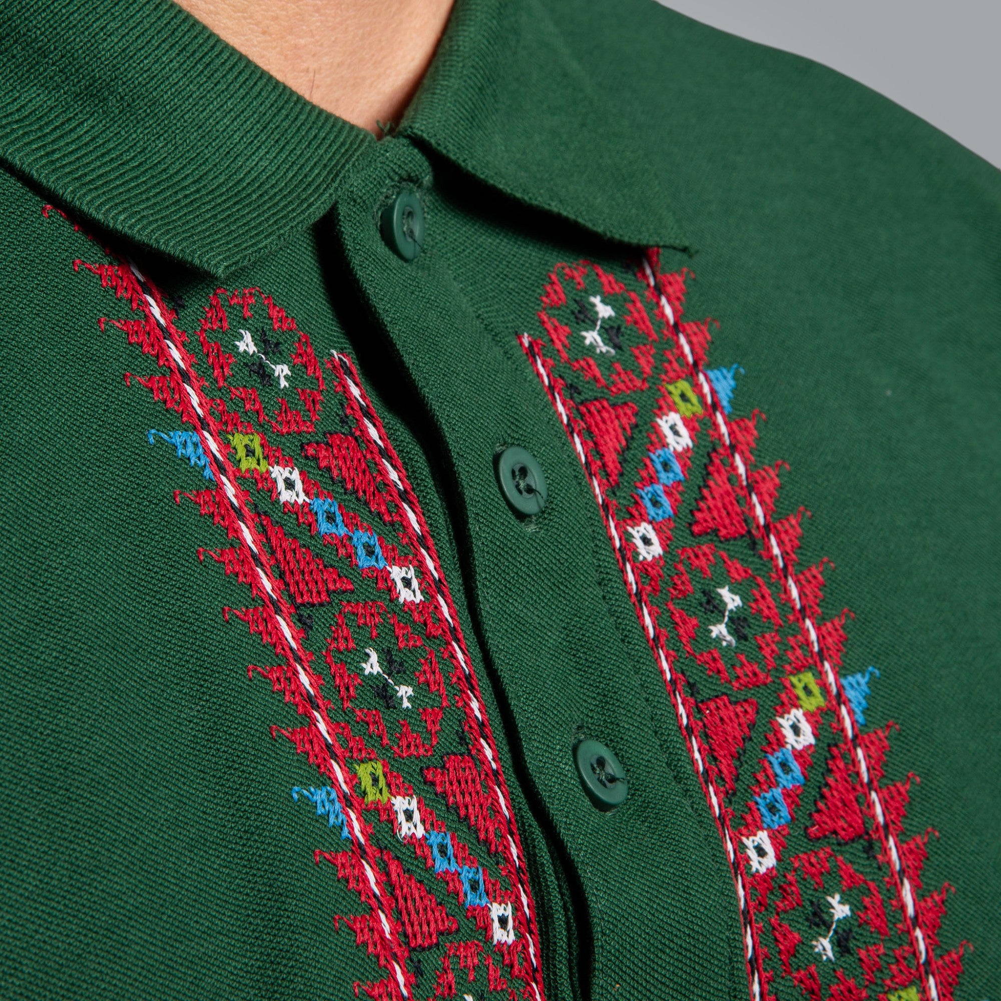T-shirt with collar &quot;Northern&quot;