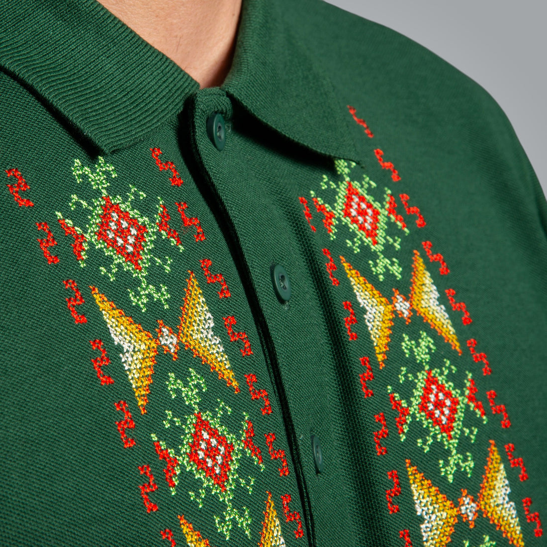 T-shirt with collar &quot;Gizdav&quot;