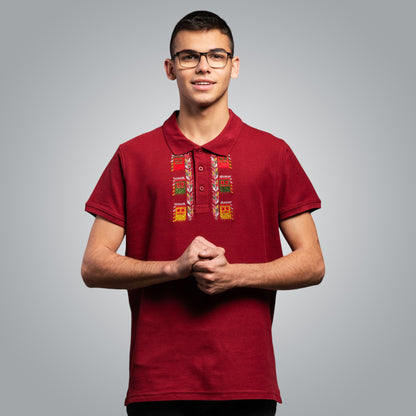 &quot;Cookery&quot; Collar T-Shirt