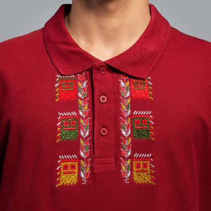 &quot;Cookery&quot; Collar T-Shirt