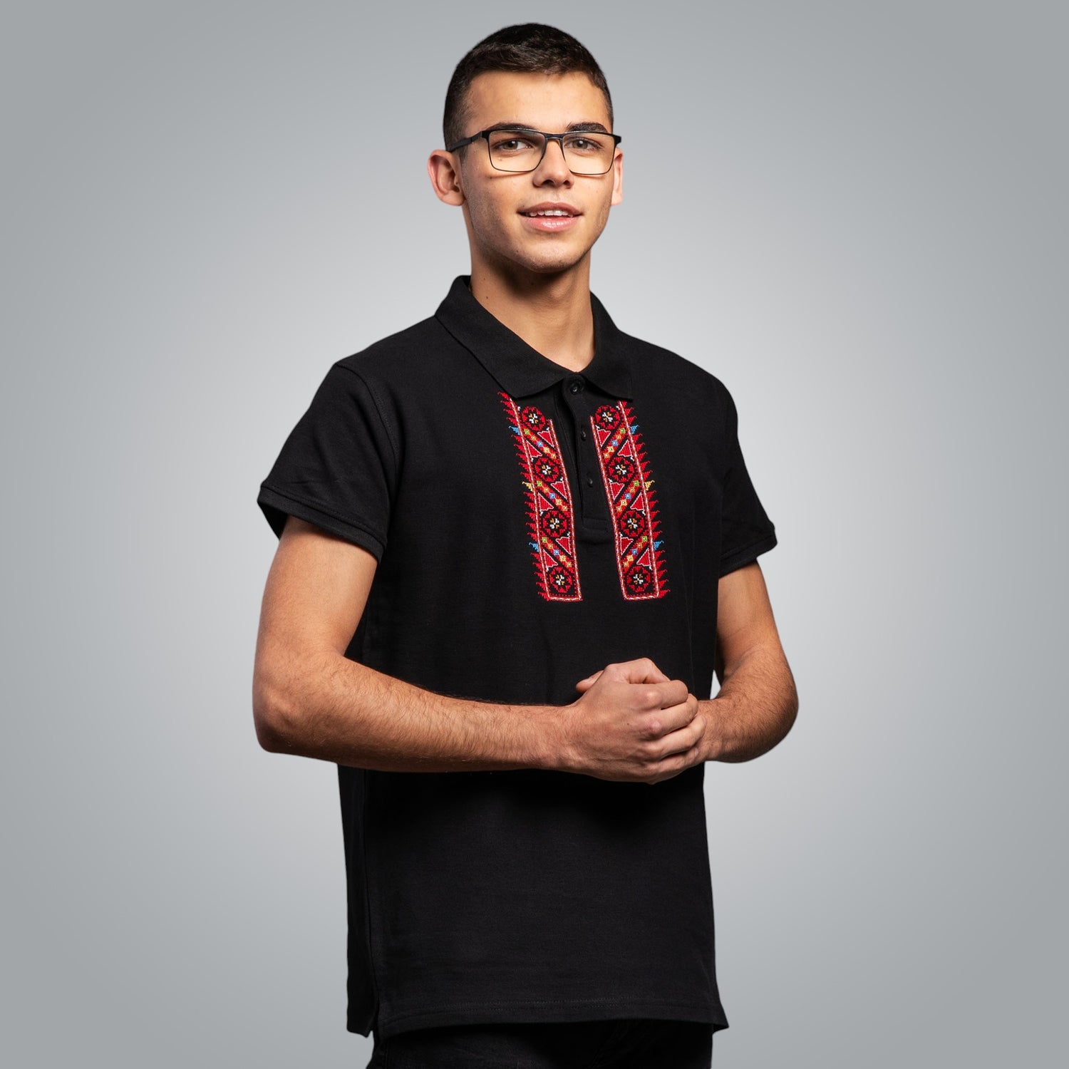 T-shirt with collar &quot;Northern&quot;