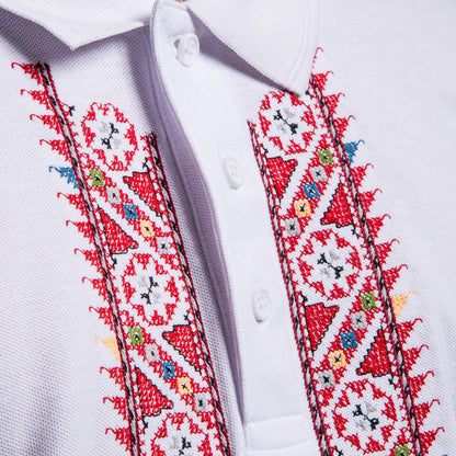 T-shirt with collar &quot;Northern&quot;