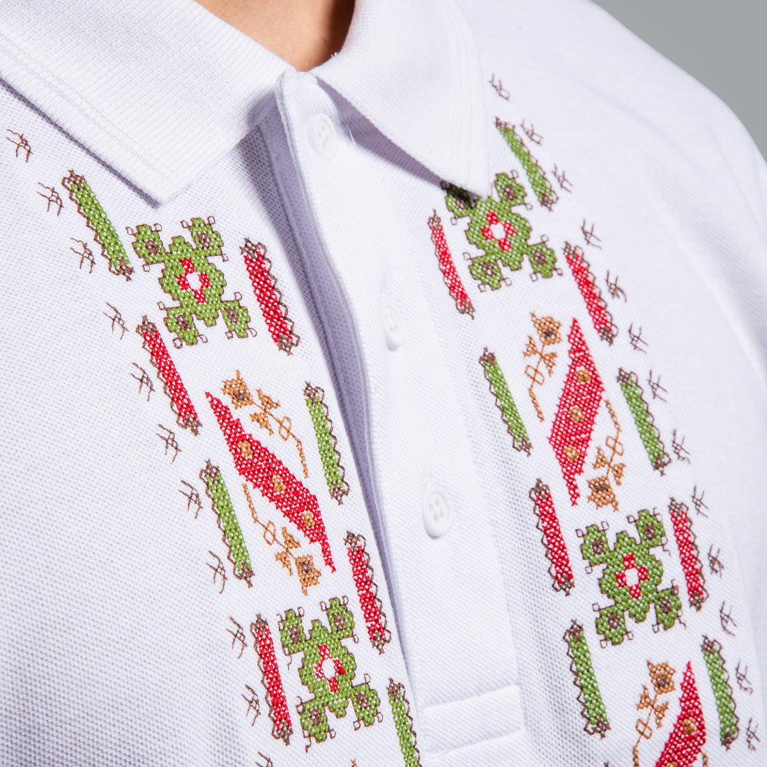 T-shirt with collar &quot;Protection&quot; 