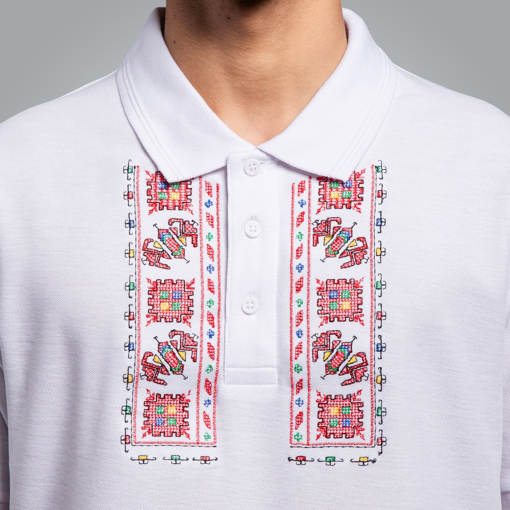 T-shirt with collar &quot;Traditional&quot;