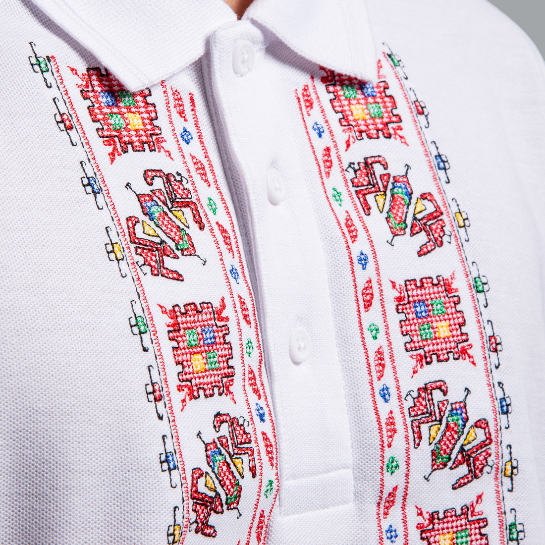 T-shirt with collar &quot;Traditional&quot;
