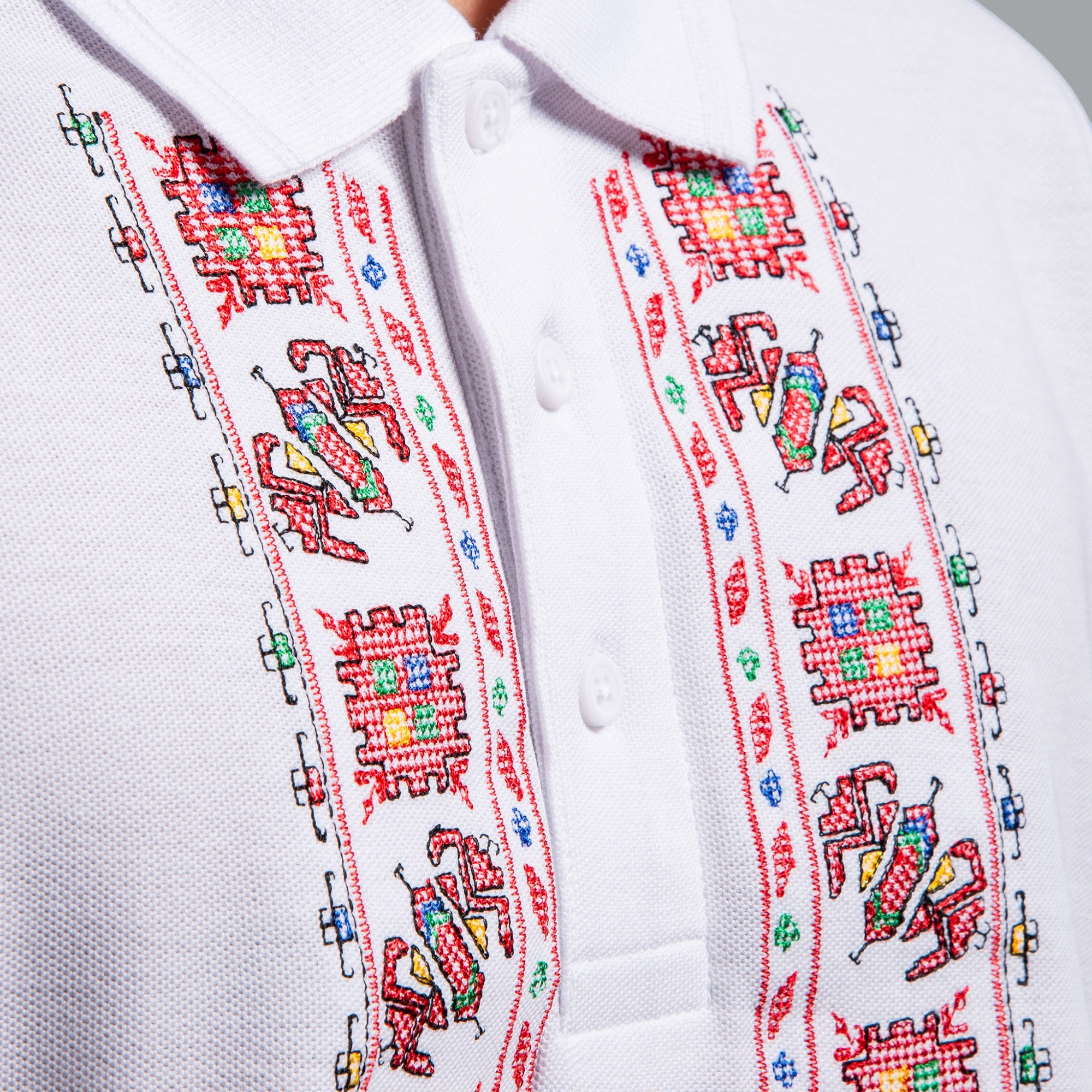 T-shirt with collar &quot;Traditional&quot;