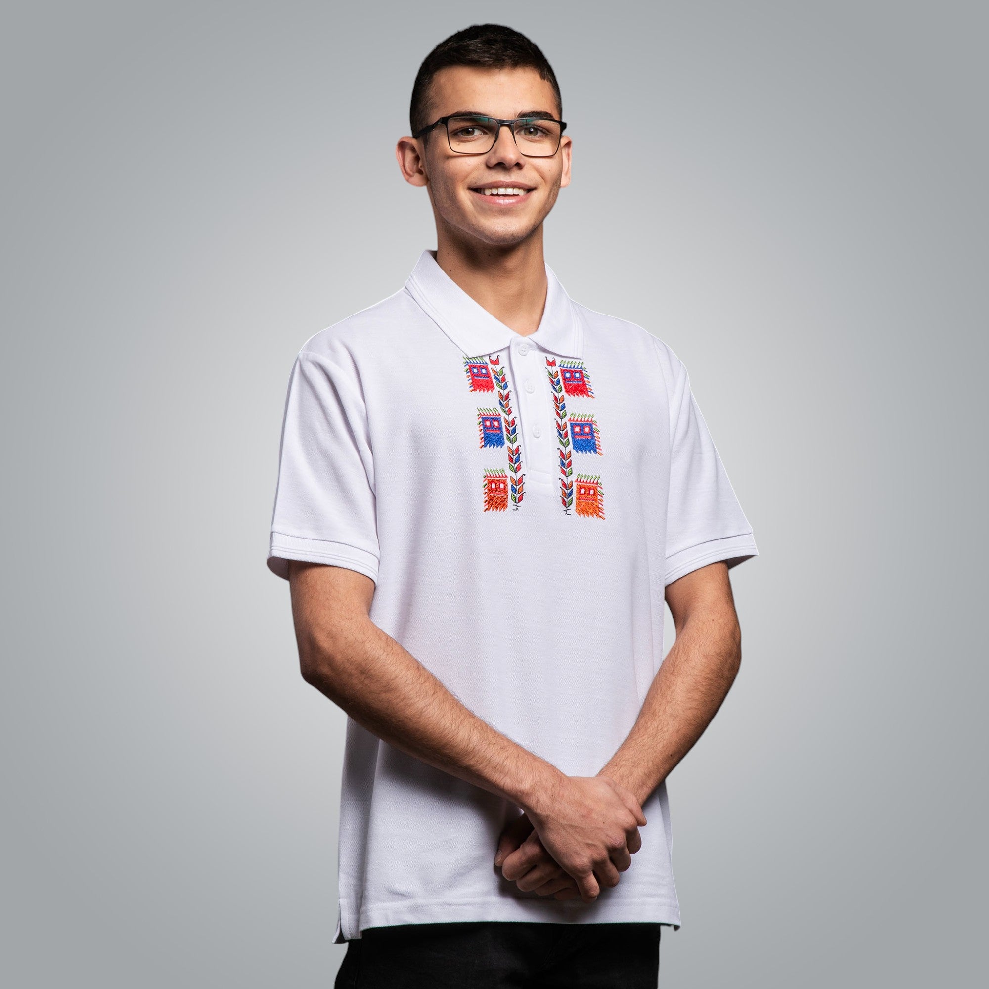 &quot;Cookery&quot; Collar T-Shirt