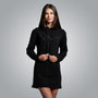 Long hooded blouse 
