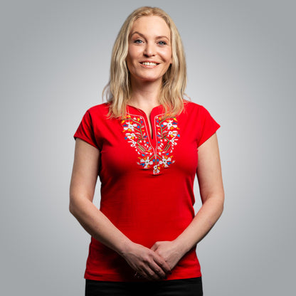 Tree of Life V-Neck T-Shirt