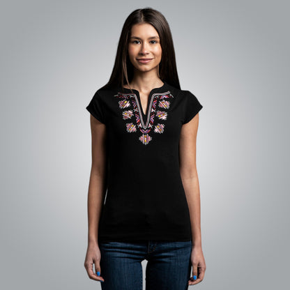 V-neck T-shirt &quot;from Shopluka&quot;