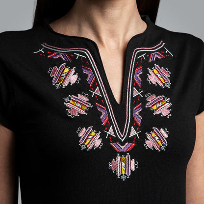 V-neck T-shirt &quot;from Shopluka&quot;