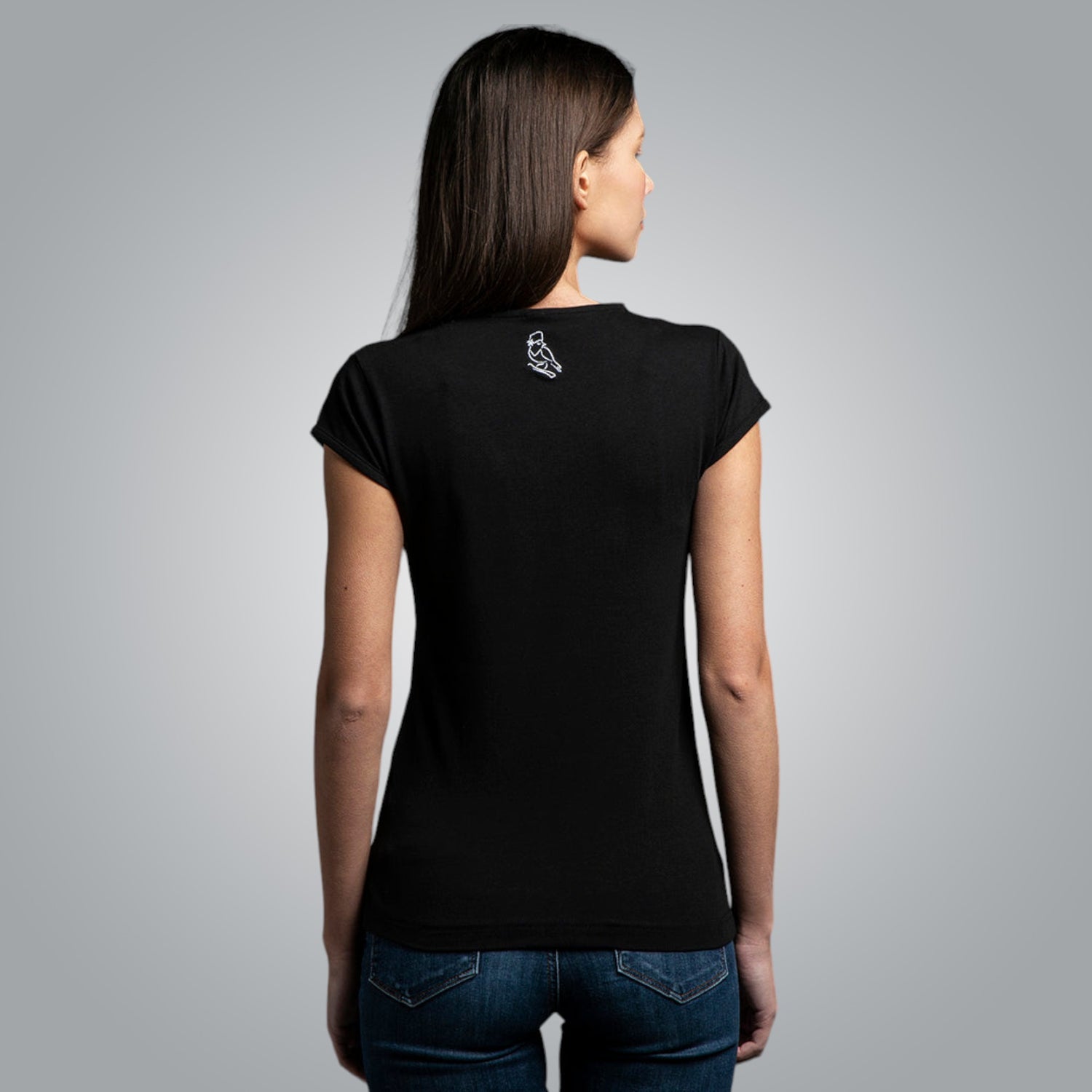V-neck T-shirt &quot;from Shopluka&quot;