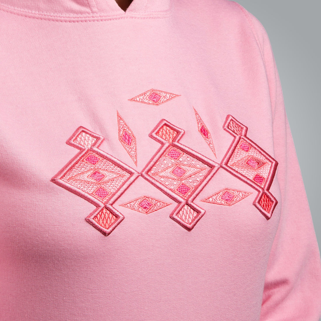 Blouse with hood &quot;Kanatitsa&quot; 3D