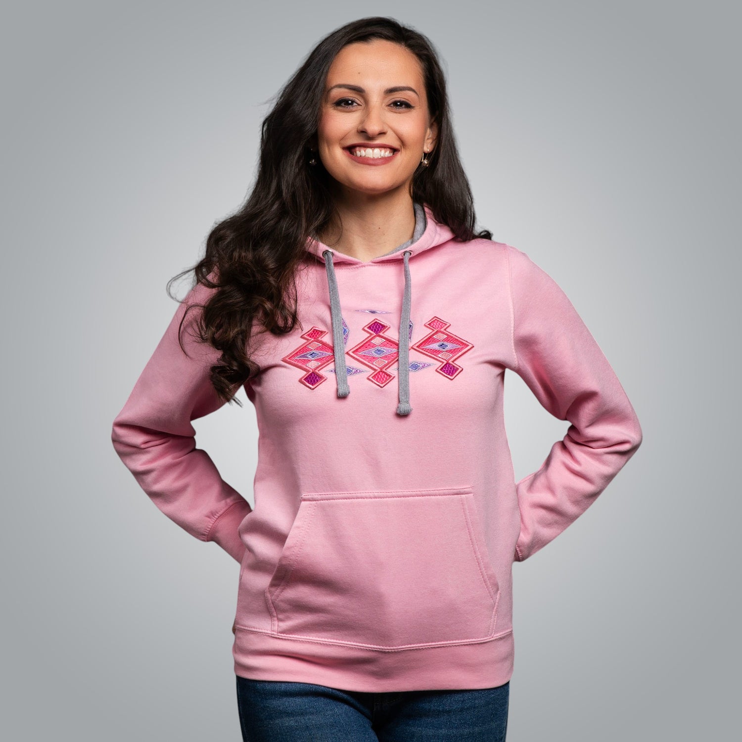 Blouse with hood &quot;Kanatitsa&quot; 3D