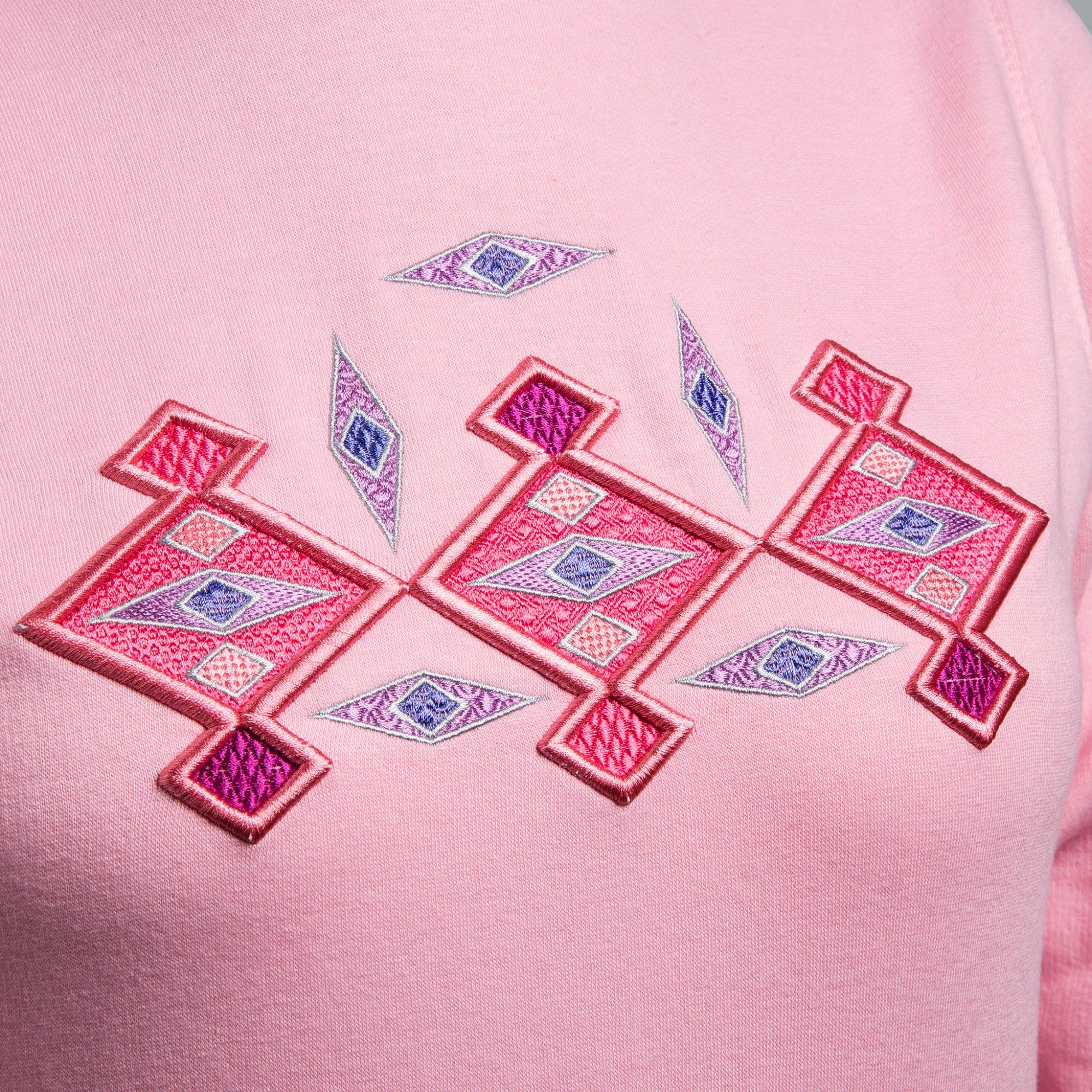Blouse with hood &quot;Kanatitsa&quot; 3D