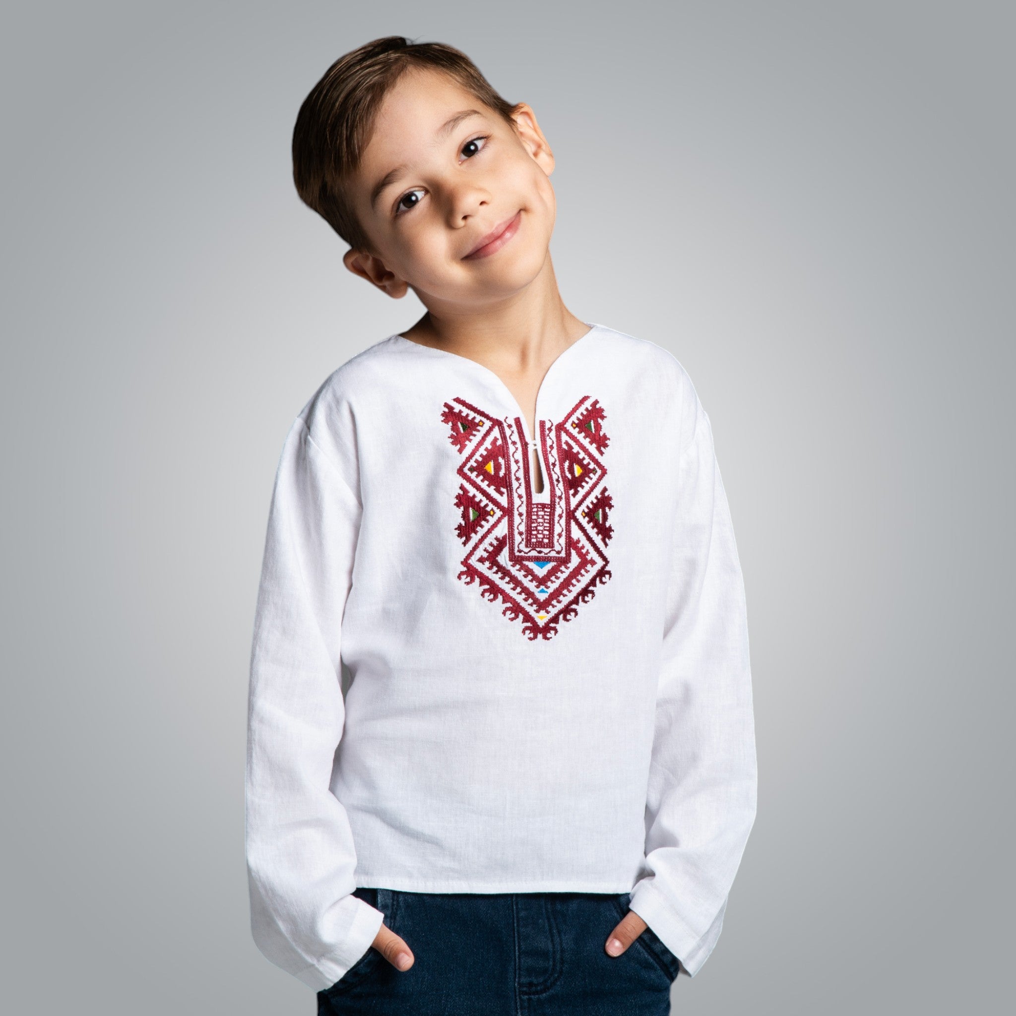 Детска риза &quot;Фолклорна&quot;