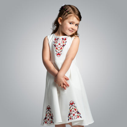 Dress with Samokov embroidery