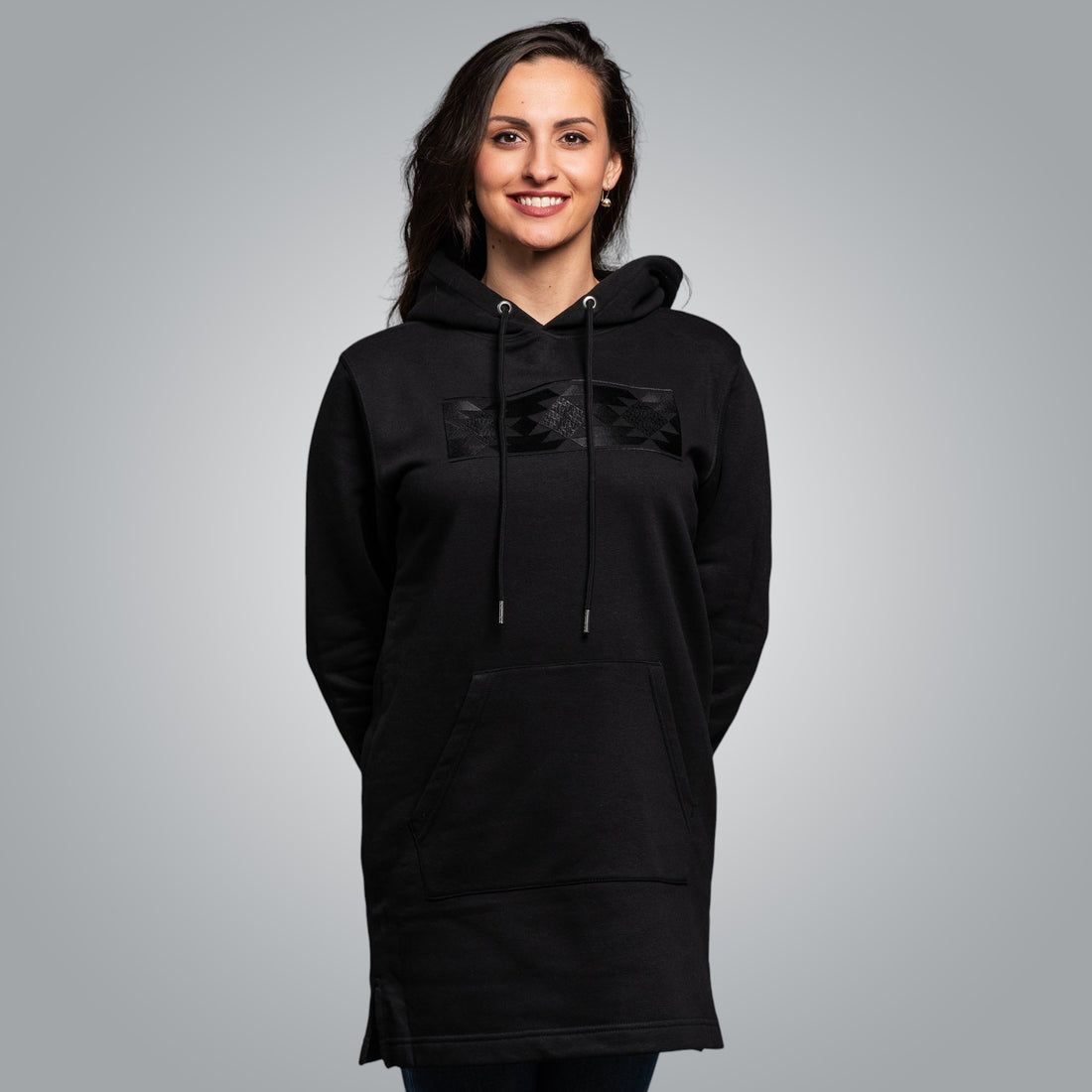 Long hooded blouse &quot;Kapanska&quot;