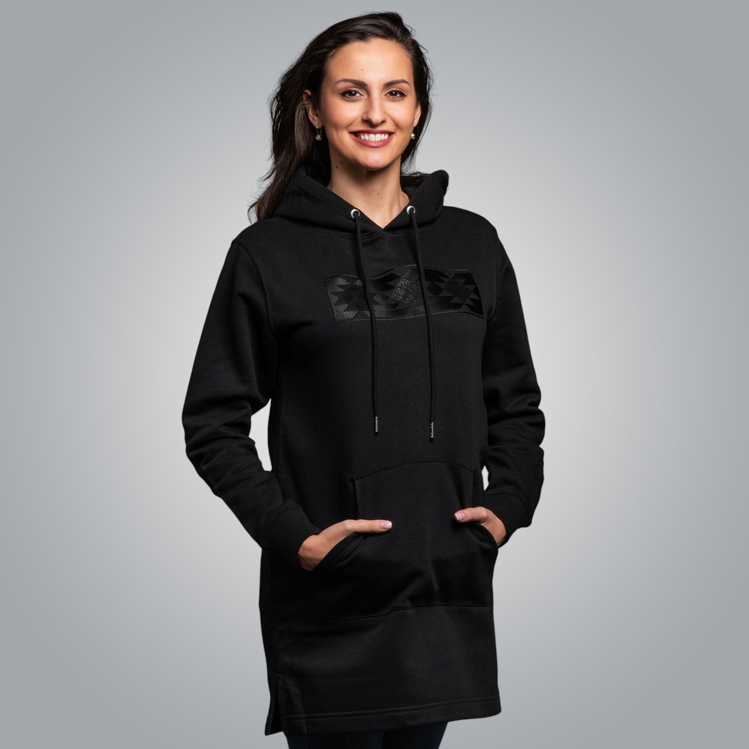 Long hooded blouse &quot;Kapanska&quot;