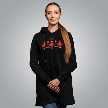 Long hooded blouse &quot;Kapanska&quot;