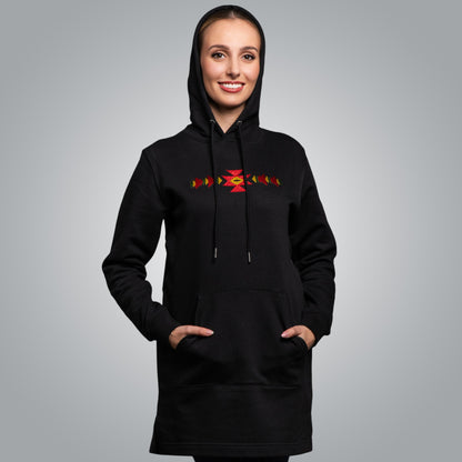 Long hooded blouse &quot;Kapanska&quot;