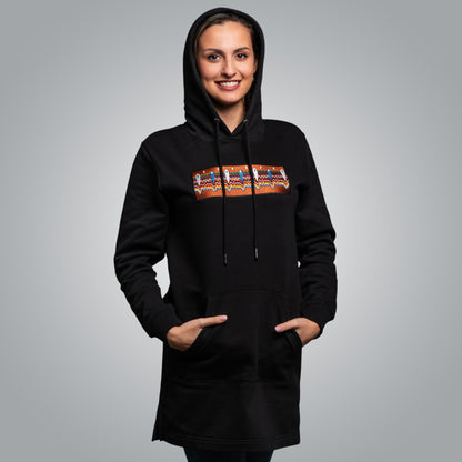 Long hooded blouse &quot;Kapanska&quot;