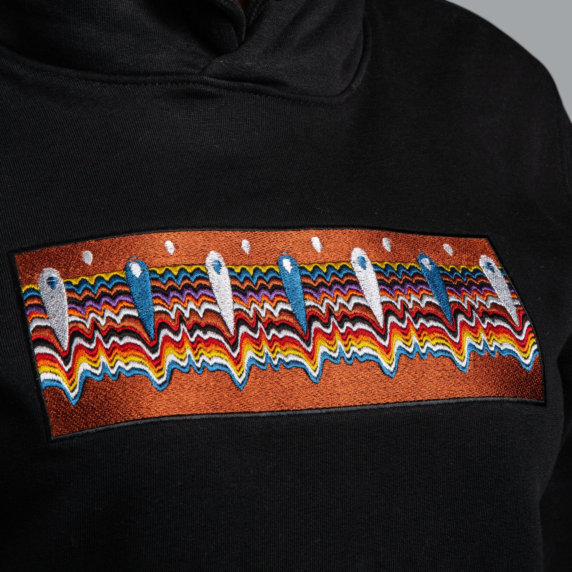 Long hooded blouse &quot;Kapanska&quot;