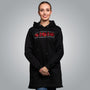Long hooded blouse 