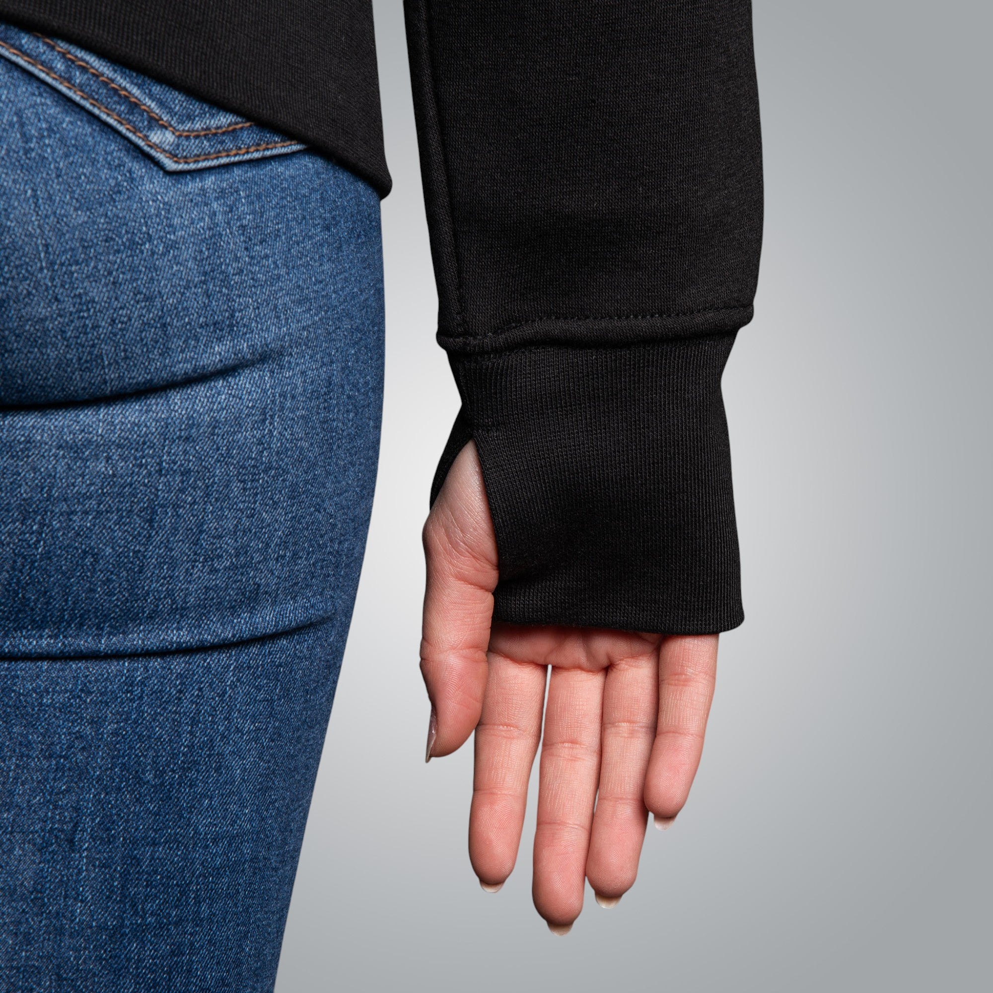 Long hooded blouse &quot;Kapanska&quot;