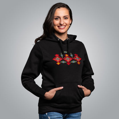 Blouse with hood &quot;Kanatitsa&quot; 3D