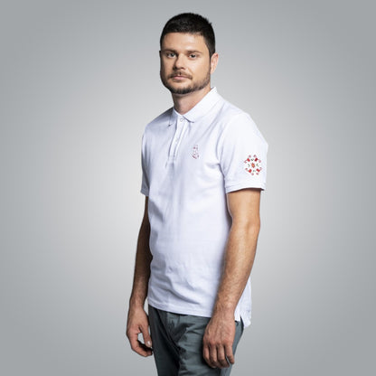 T-shirt with collar &quot;Bukranius&quot; 