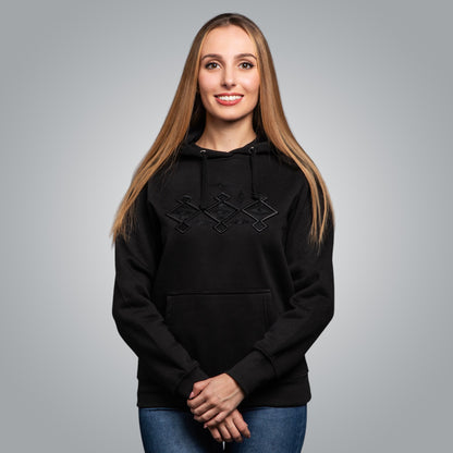 Blouse with hood &quot;Kanatitsa&quot; 3D