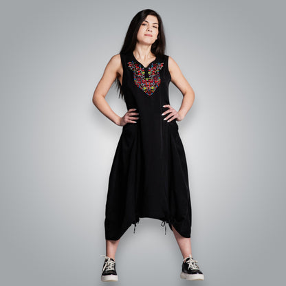 Dress with Samokov embroidery