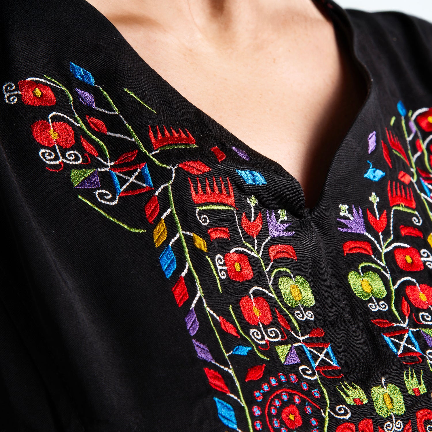 Dress with Samokov embroidery