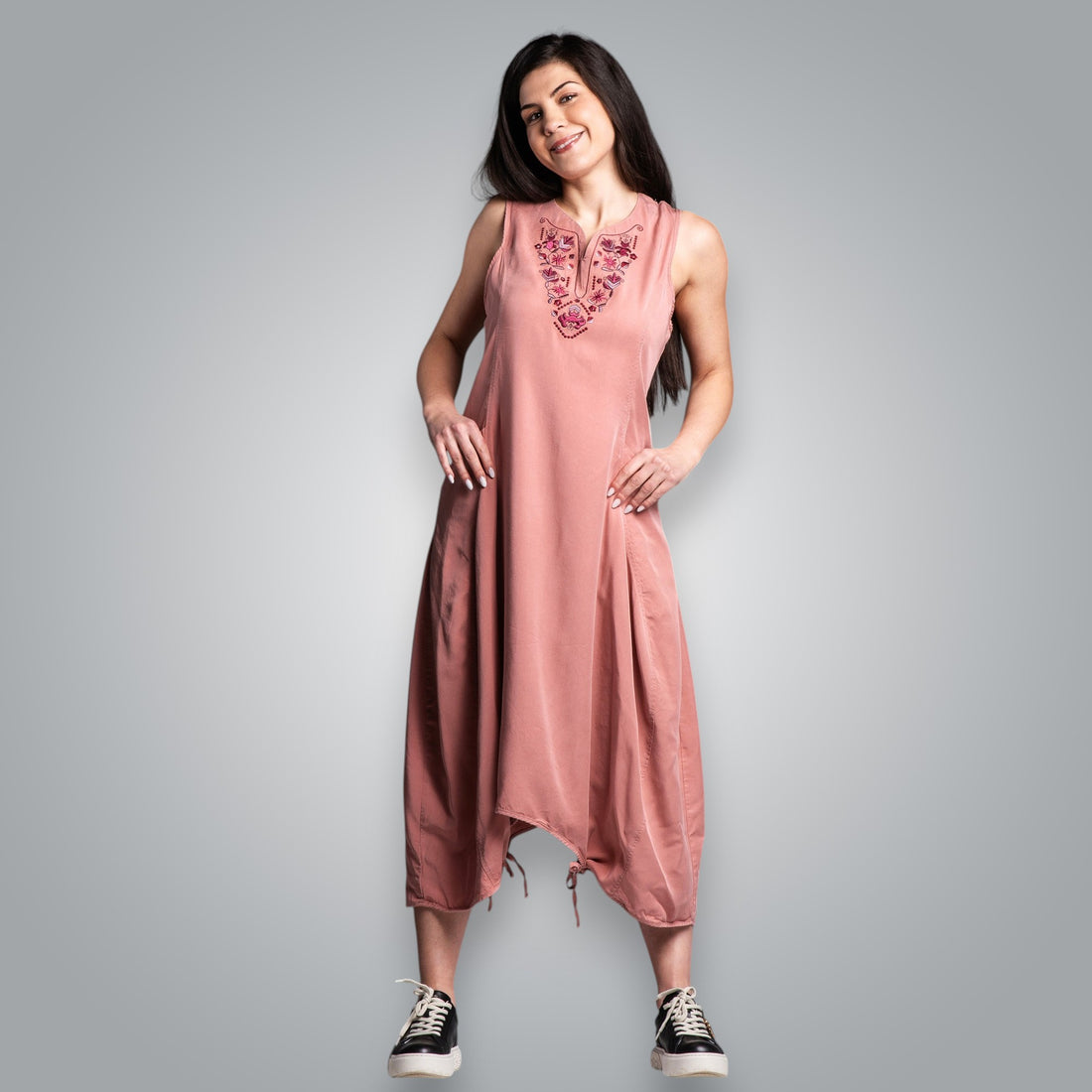 Dress with Samokov embroidery