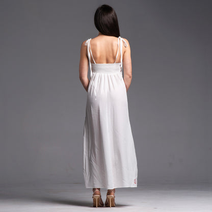 Dress with Samokov embroidery