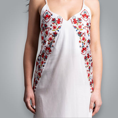 Dress with Samokov embroidery