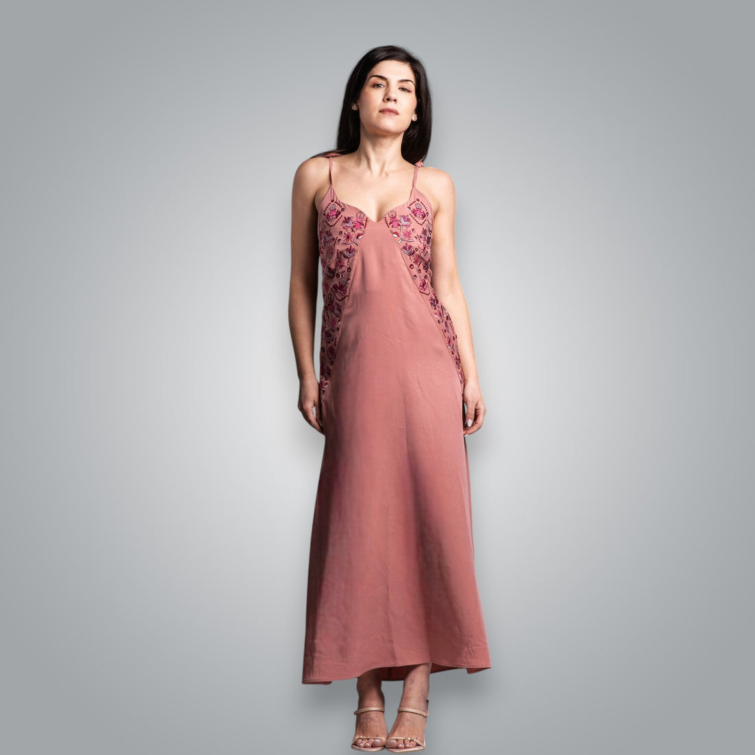 Dress with Samokov embroidery