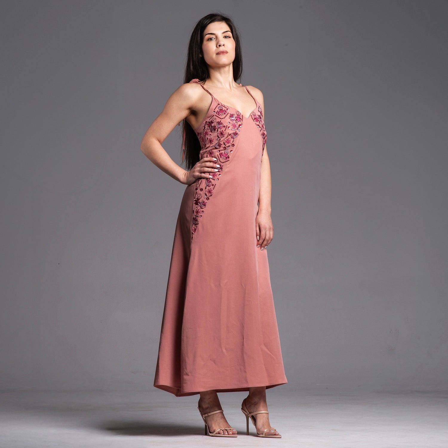 Dress with Samokov embroidery