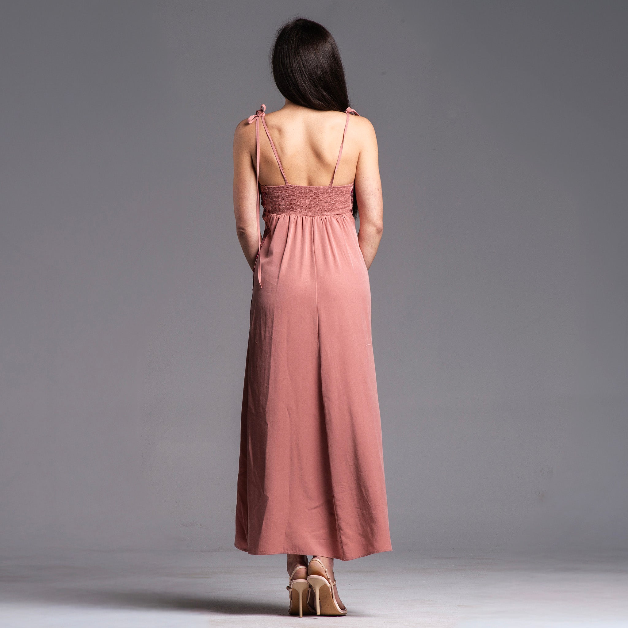 Dress with Samokov embroidery