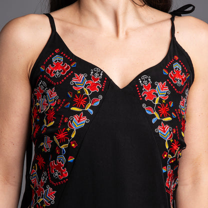 Dress with Samokov embroidery