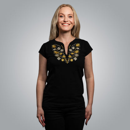 Тениска с V-деколте &quot;Тракийска&quot;